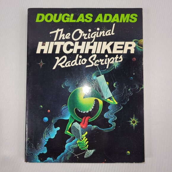 Douglas Adams 1985 The Original Hitchhiker Radio Scripts Softcover Trade Book - Picture 1 of 2